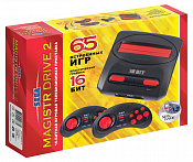 Игровая консоль SEGA MAGISTR Drive 2 Little черный в комплекте: 65 игр