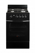 Плита газовая GRETA 1470 модель GG 5070 MF 13(D) черный (щиток)