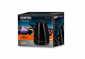 Чайник CENTEK CT-0063 Black Astana