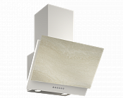 Вытяжка каминная наклонная ELIKOR РУБИН Ceramics S4 60П-700-Э4Д бежевый1013/беж.травертин