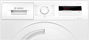 Сушильная машина BOSCH WTH8307LSN белый (7 кг)