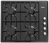 Поверхность газовая SIMFER H60Q40B412 черный (боковая панель)
